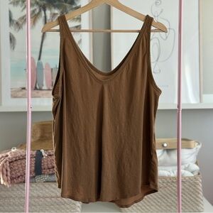 Everlane 100% Cotton Scoop Neck Tank Top (XL)